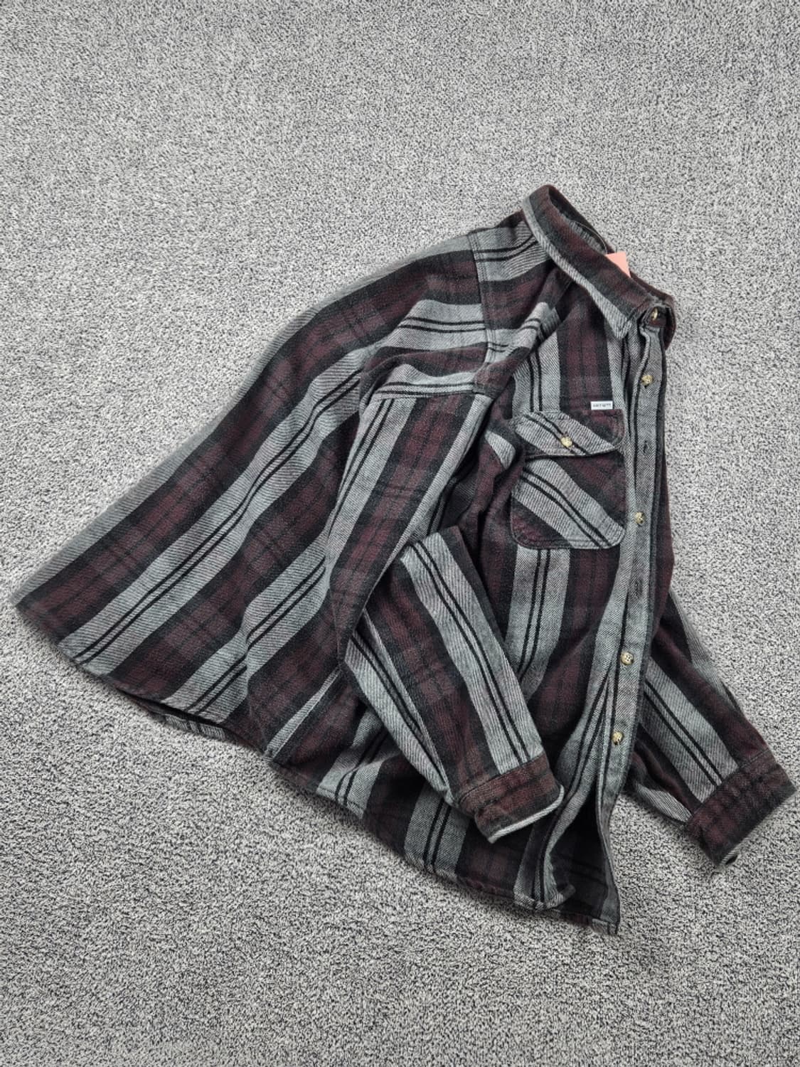 90's USA 칼하트 워크셔츠 ( 2XL ) / 9601 상품이미지4