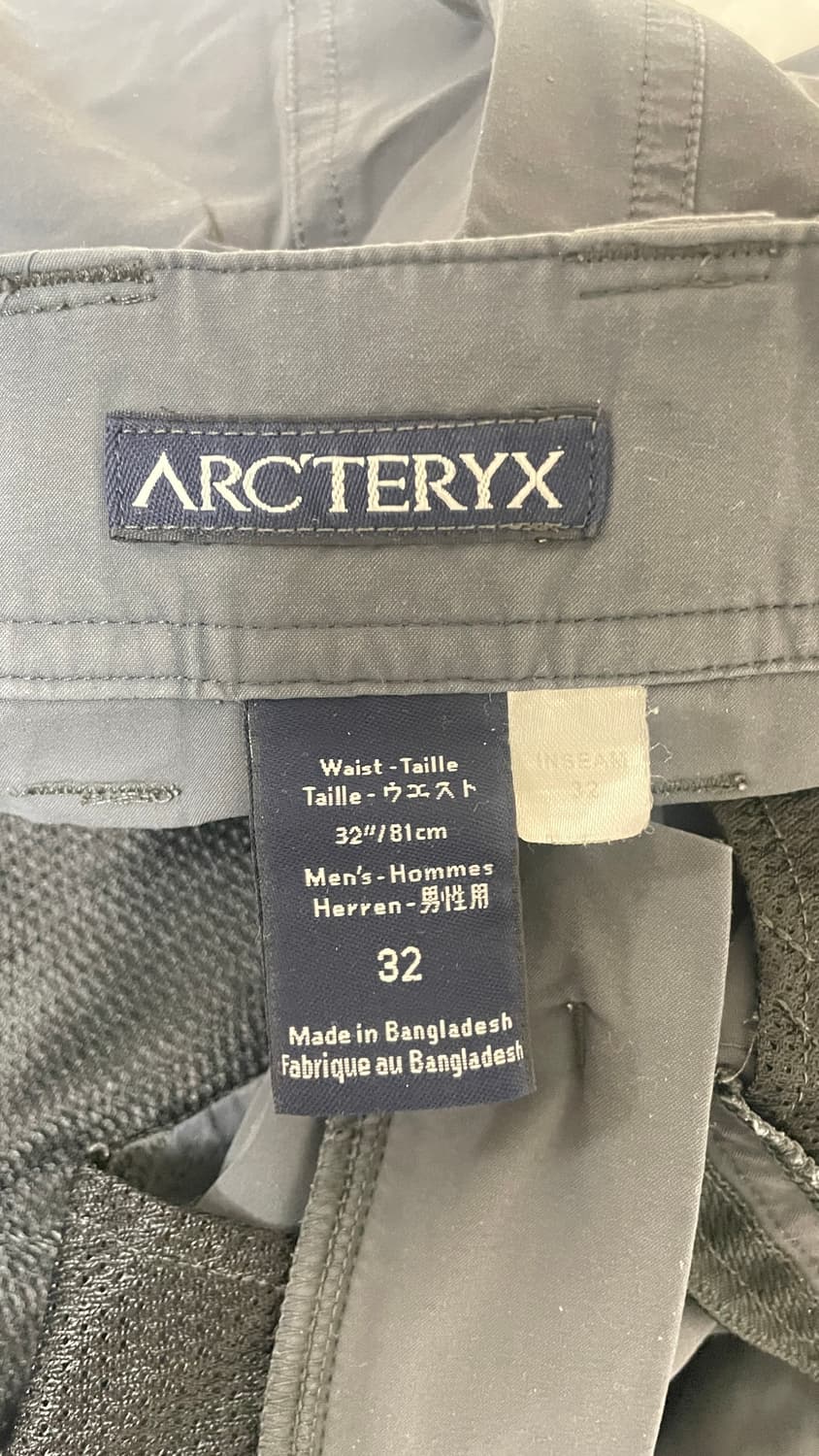 아크테릭스 기능성 쉘 스트레이트 팬츠 상품이미지3