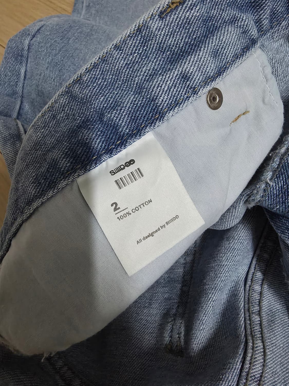 [2] 시도 (siiiido) 빈티지 에센셜 라이트 블루 데님 상품이미지3