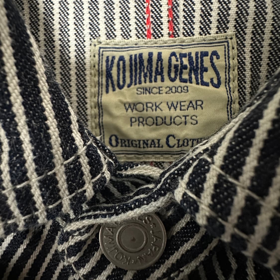 KOJIMA JEANS japan made hickory jacket 상품이미지3