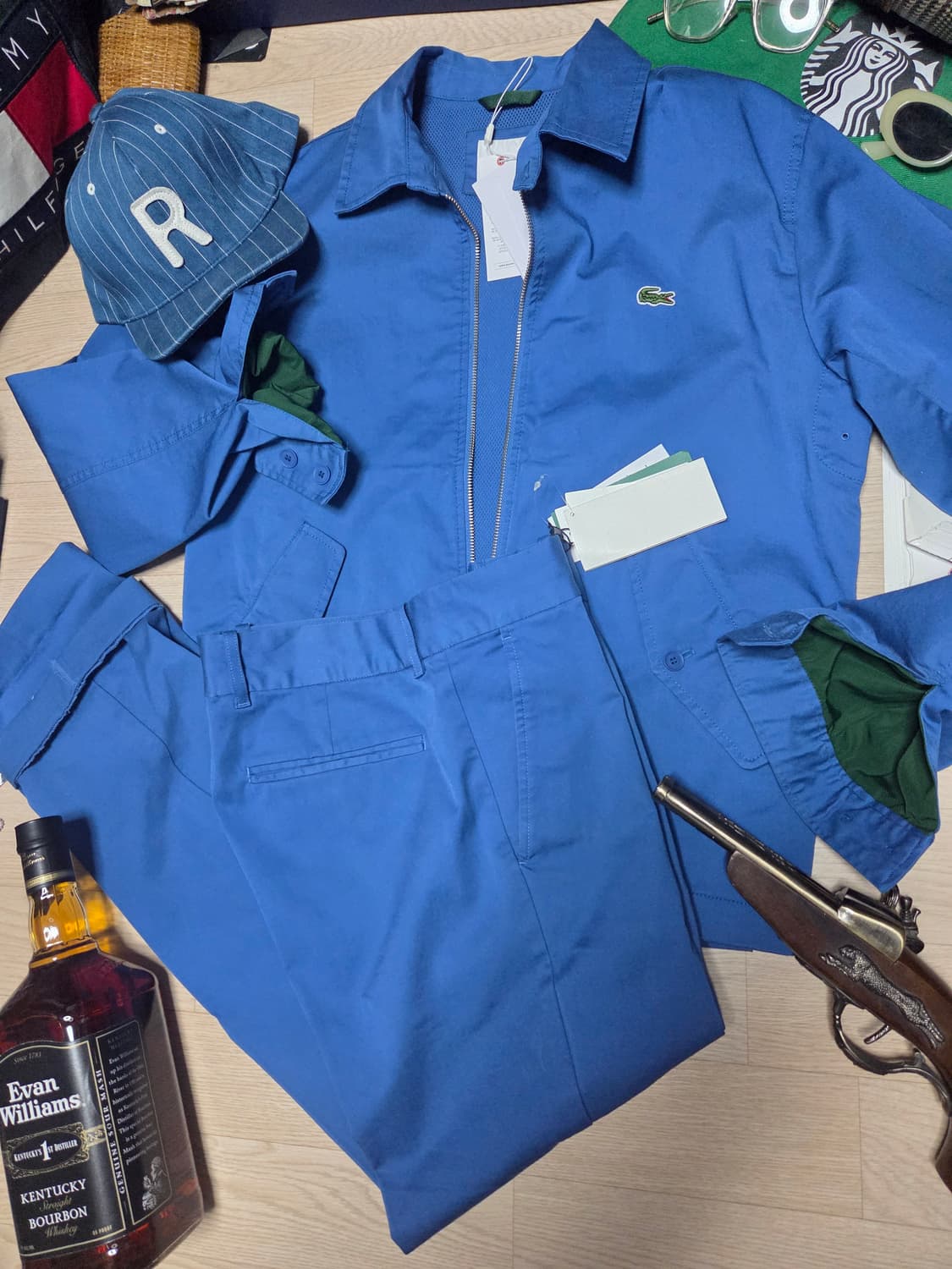 (새상품)LACOSTE 악어패치 치노팬츠 면바지 상품이미지3