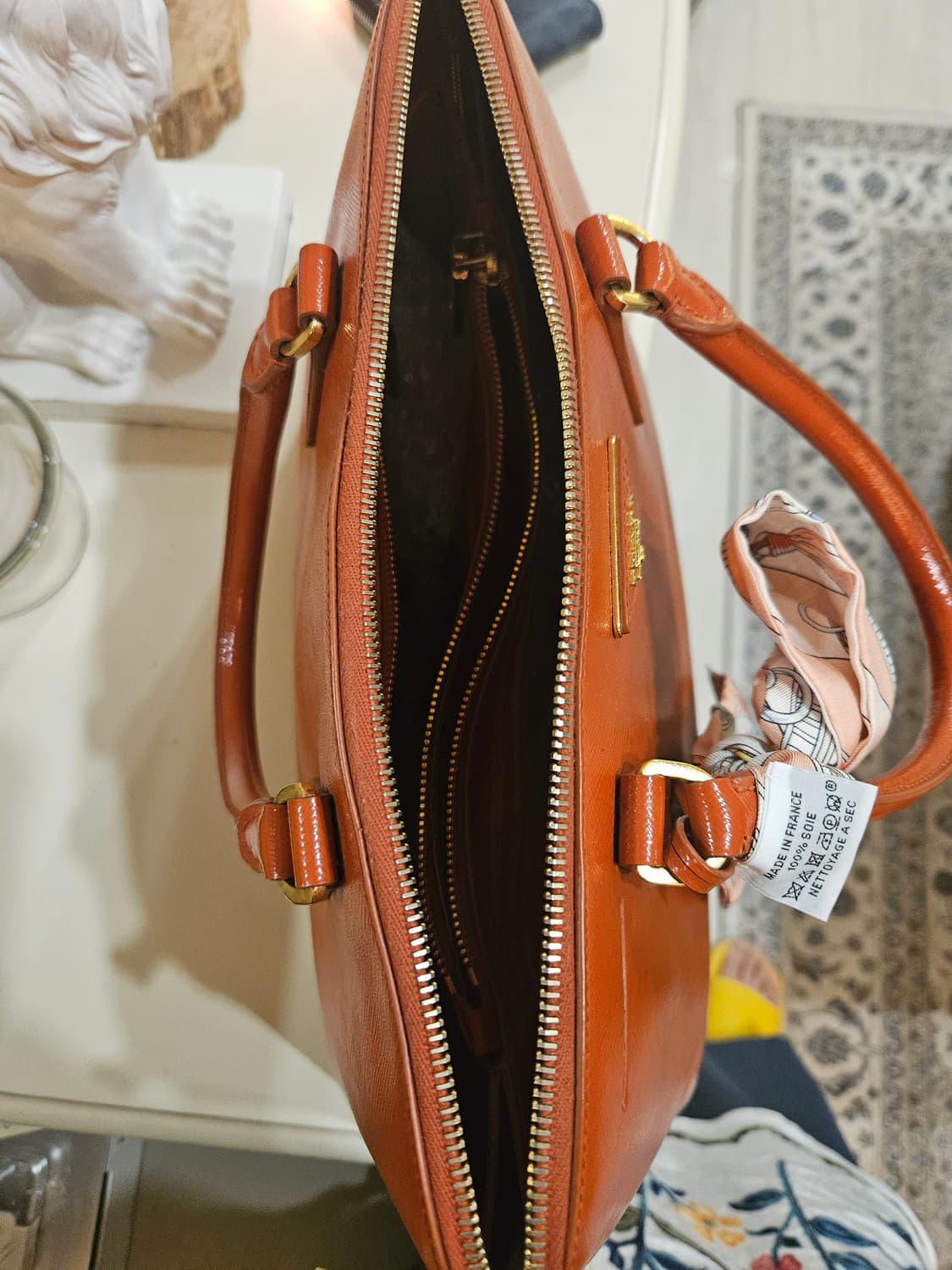 프라다 스피아노 토드백 상태최상 상품이미지4