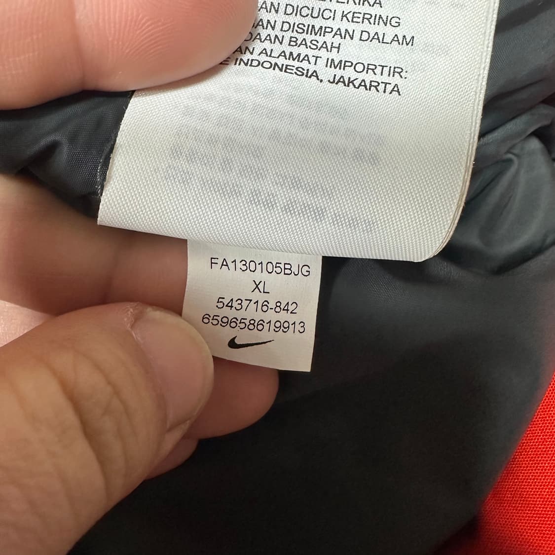 ✨ (바배) 나이키 구스다운 배색 패딩  상품이미지5