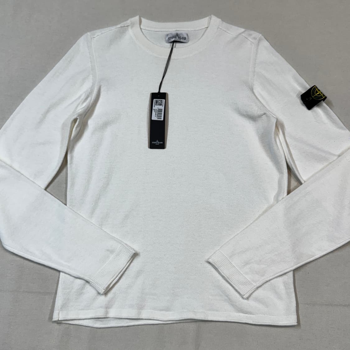 여S) 스톤아일랜드 주니어 와펜 롱슬리브 코튼 니트 정품 상품이미지2