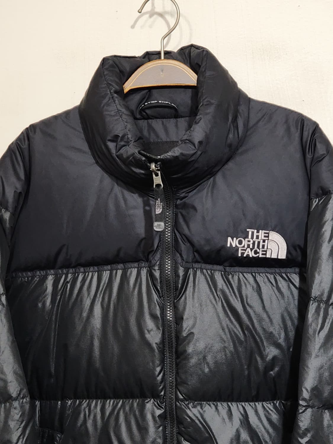 (105) 노스페이스 700 눕시패딩 점퍼 블랙 거위털 구스다운 자켓  상품이미지2