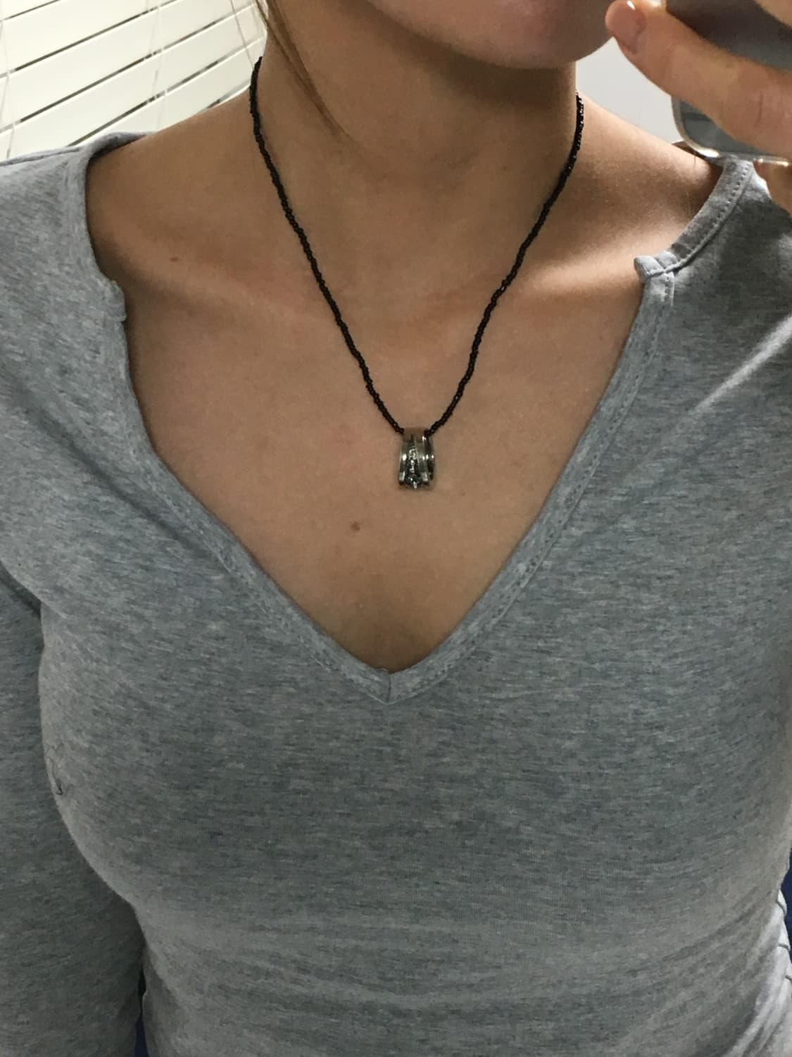 ring&beads necklace  상품이미지3