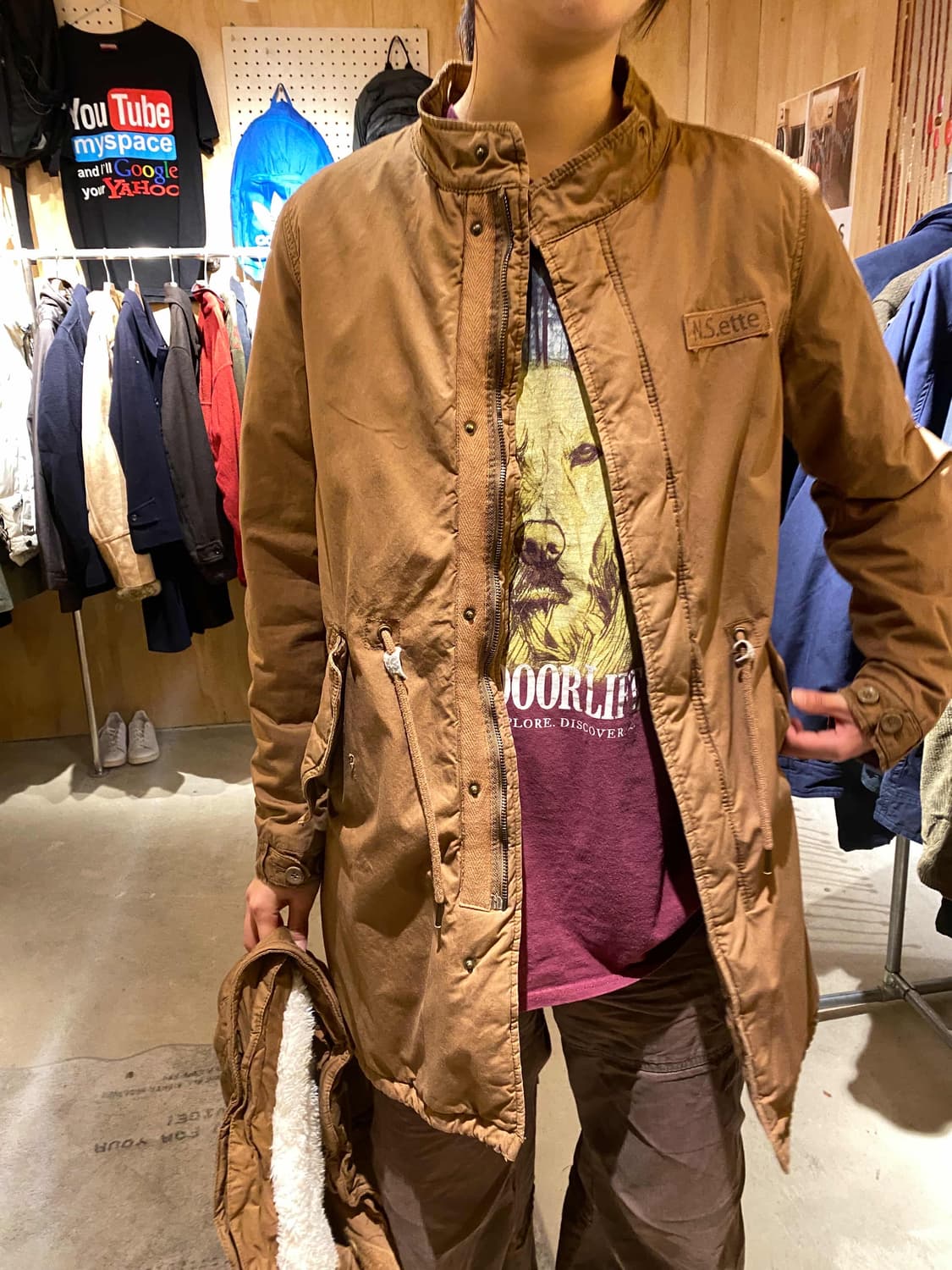 Nill 프렌치 야상자켓 상품이미지1