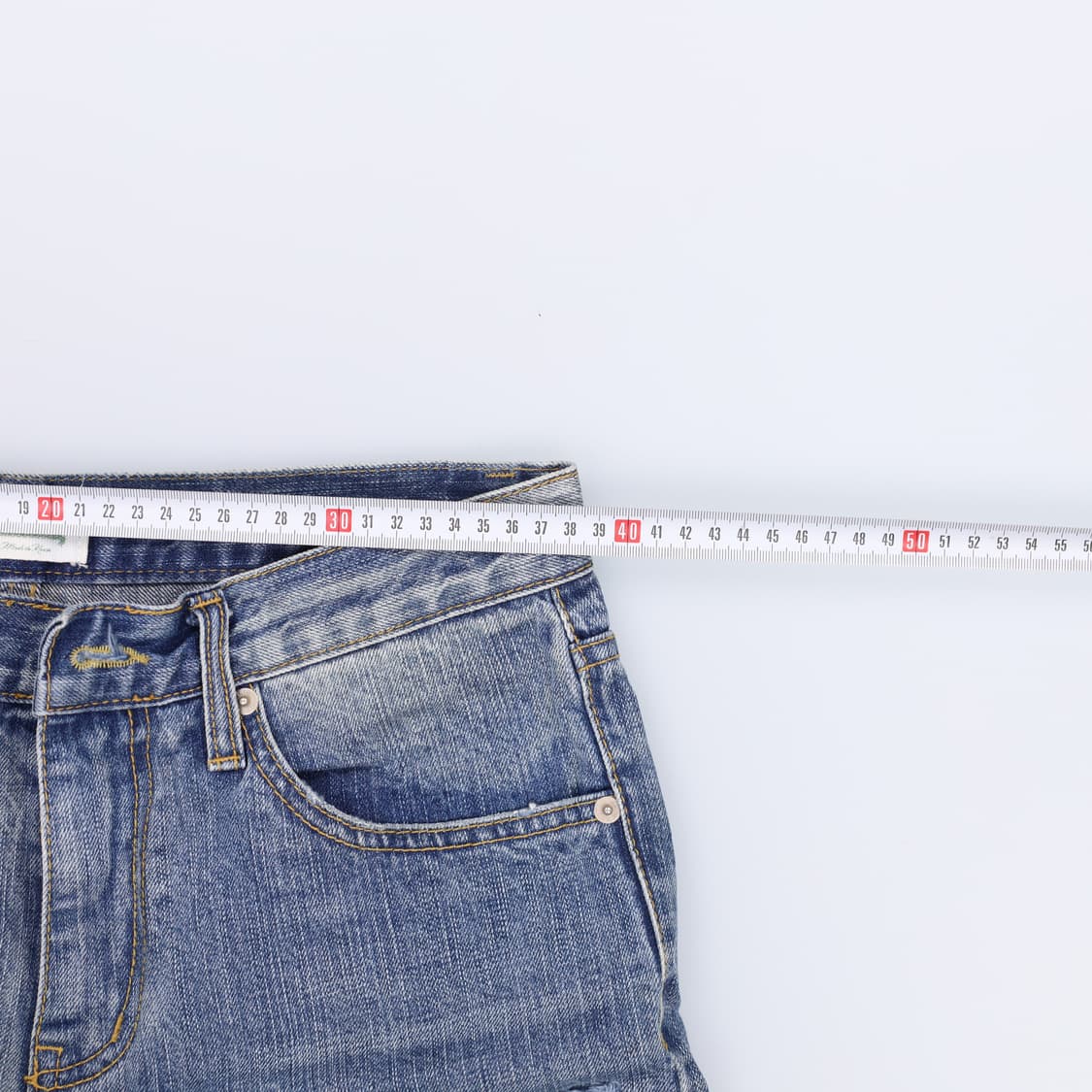 S 빈티지 데님 반바지 0424H1 상품이미지6