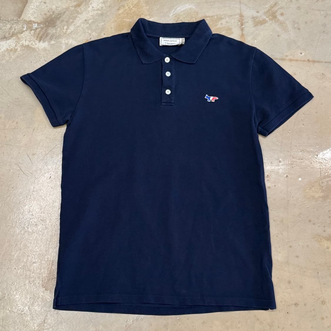 S 메종키츠네 카라 반팔티  상품이미지2