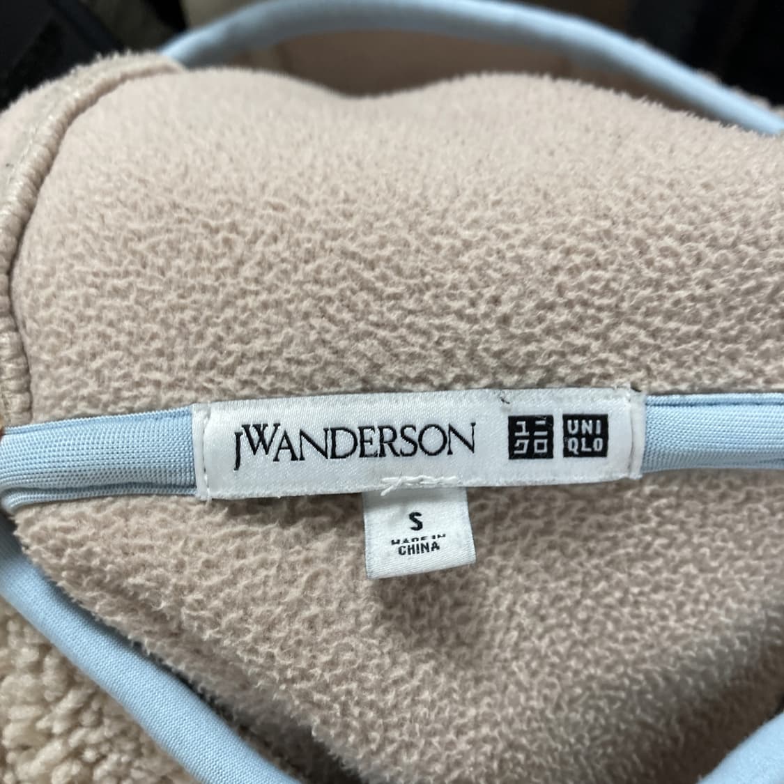 유니클로 x JW앤더슨 플리스 풀집업파카 여성S  상품이미지4