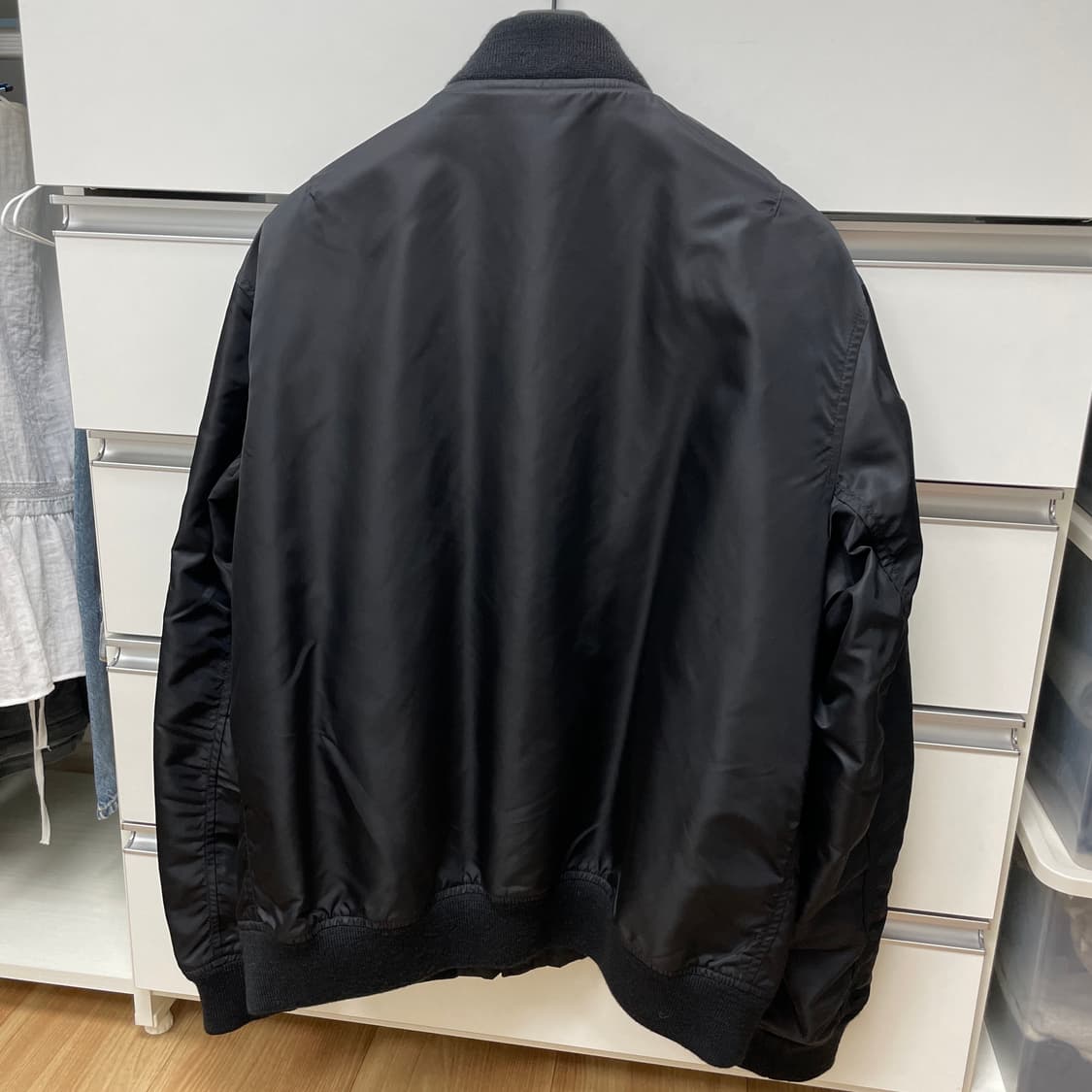 폴로 랄프로렌 ma-1 항공점퍼 블랙 XL 상품이미지2