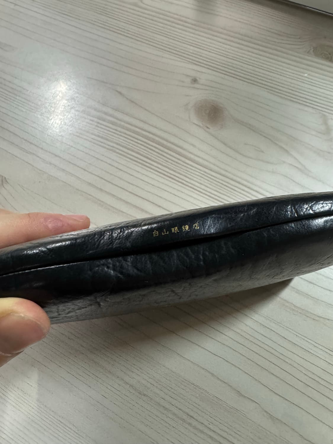 백산 하쿠산 아나아키 M 투명 무테 안경 상품이미지9