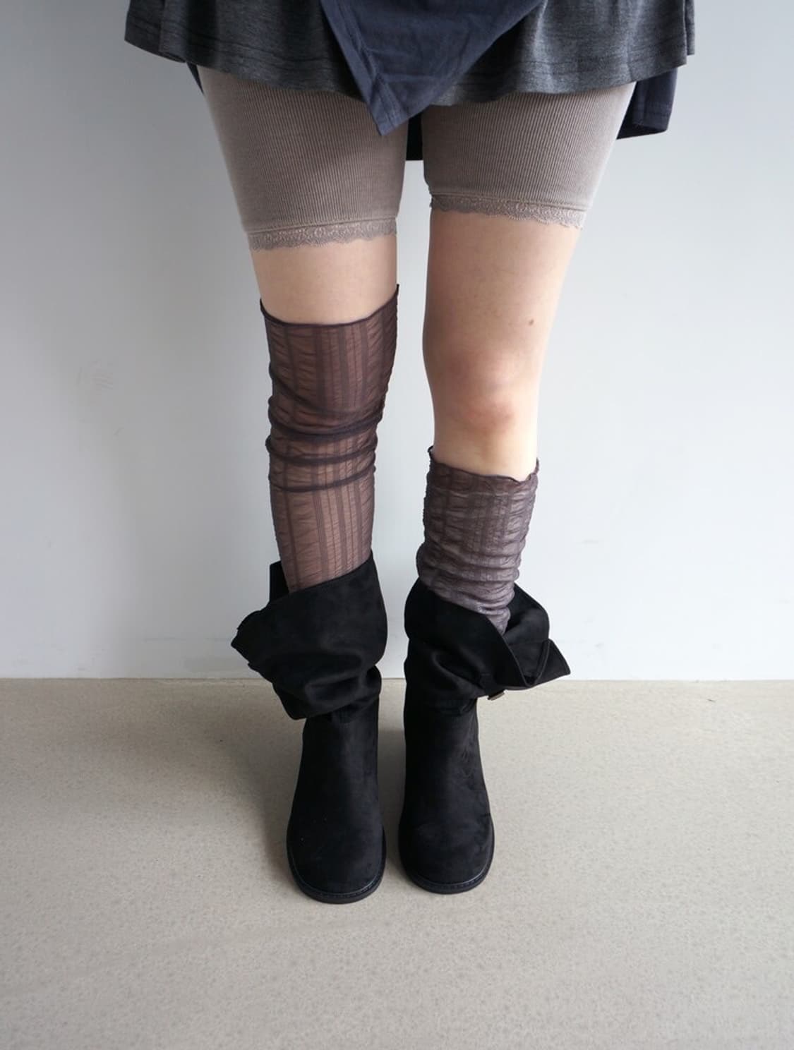 비삼샵 비센사이 Under lace leggings 상품이미지1