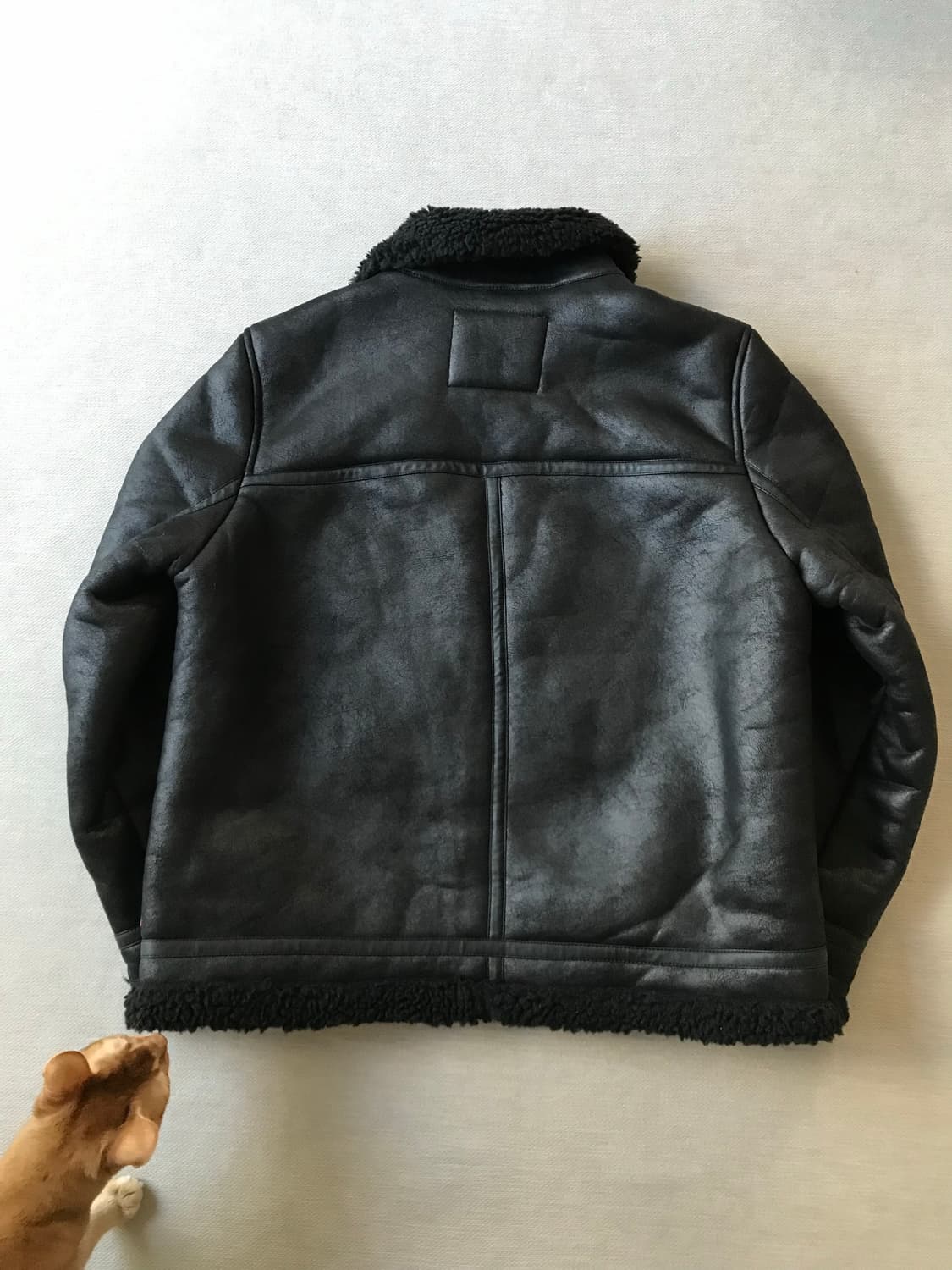 리바이스 블랙 쉐르파 무스탕 상품이미지5