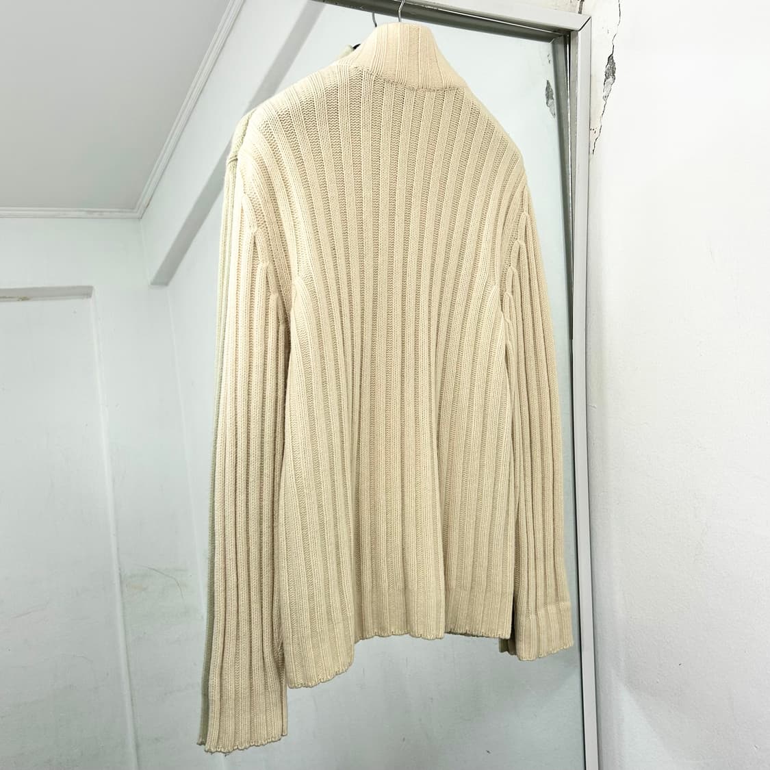 휴고보스 투웨이 울 케이블 니트 자켓 상품이미지6