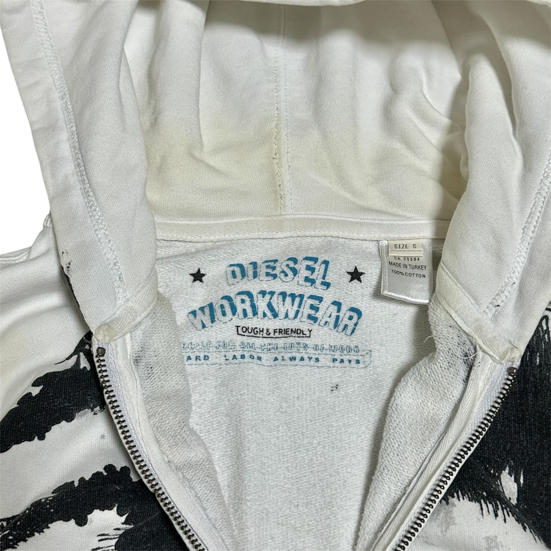 DIESEL Full print Zip Hoodie 상품이미지4