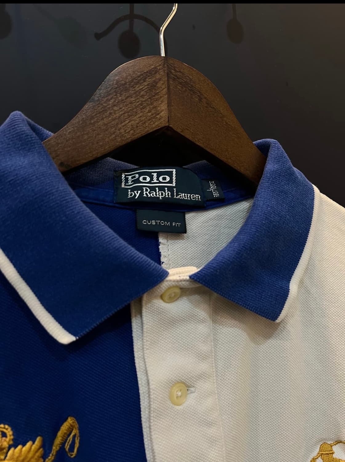 폴로 랄프로렌 1996 블랙와치 카라 반팔 상품이미지3