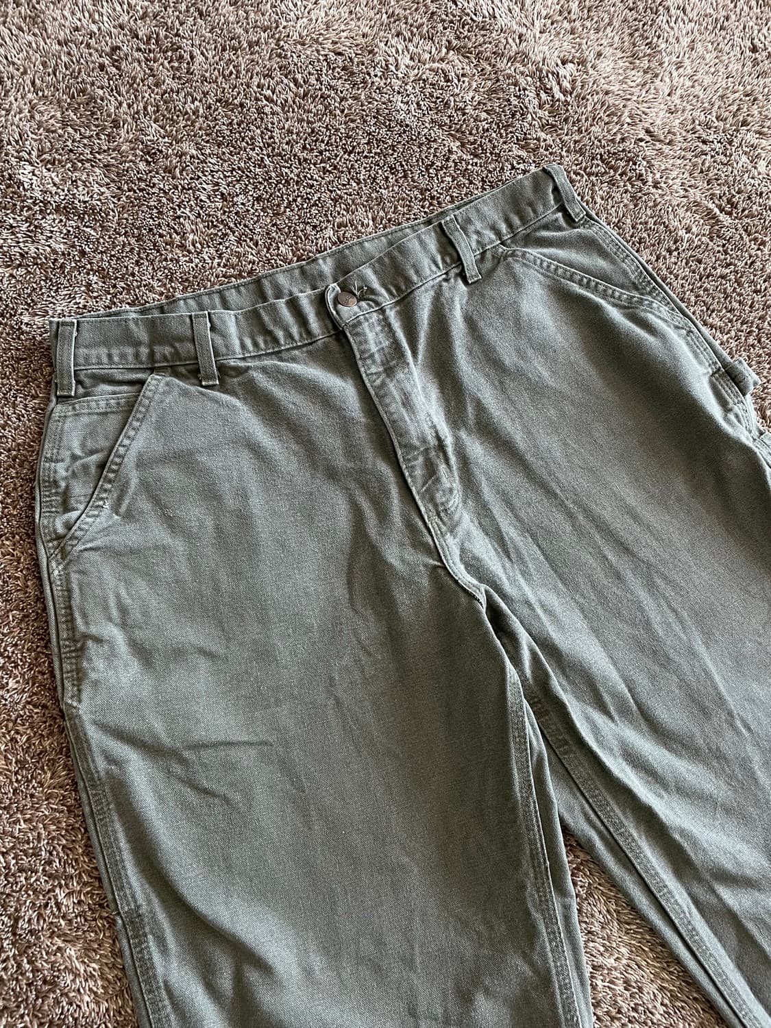 Carhartt B11 mos 카펜터팬츠 모스그린 칼하트 상품이미지2