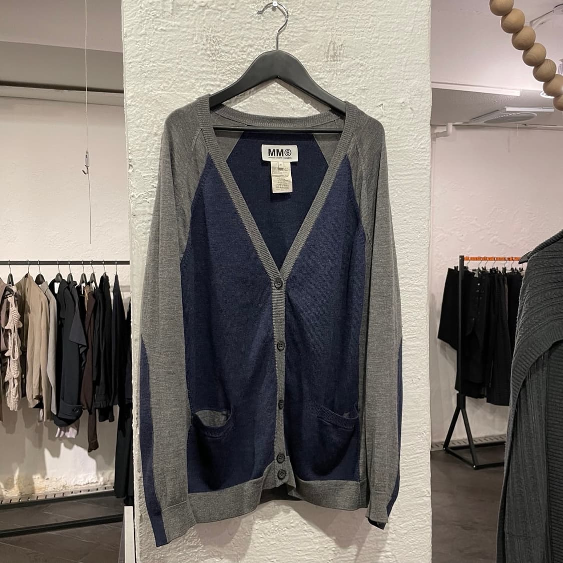 메종 마틴 마르지엘라 MM6 패널 가디건 상품이미지1