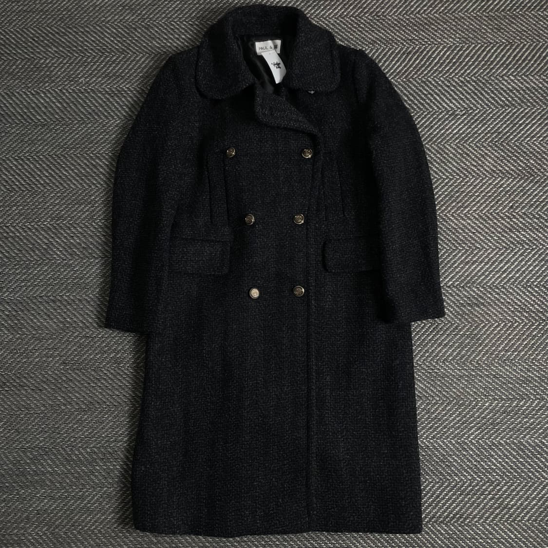 폴앤조 파리 아카이브 트위드 롱코트y 3354 상품이미지2