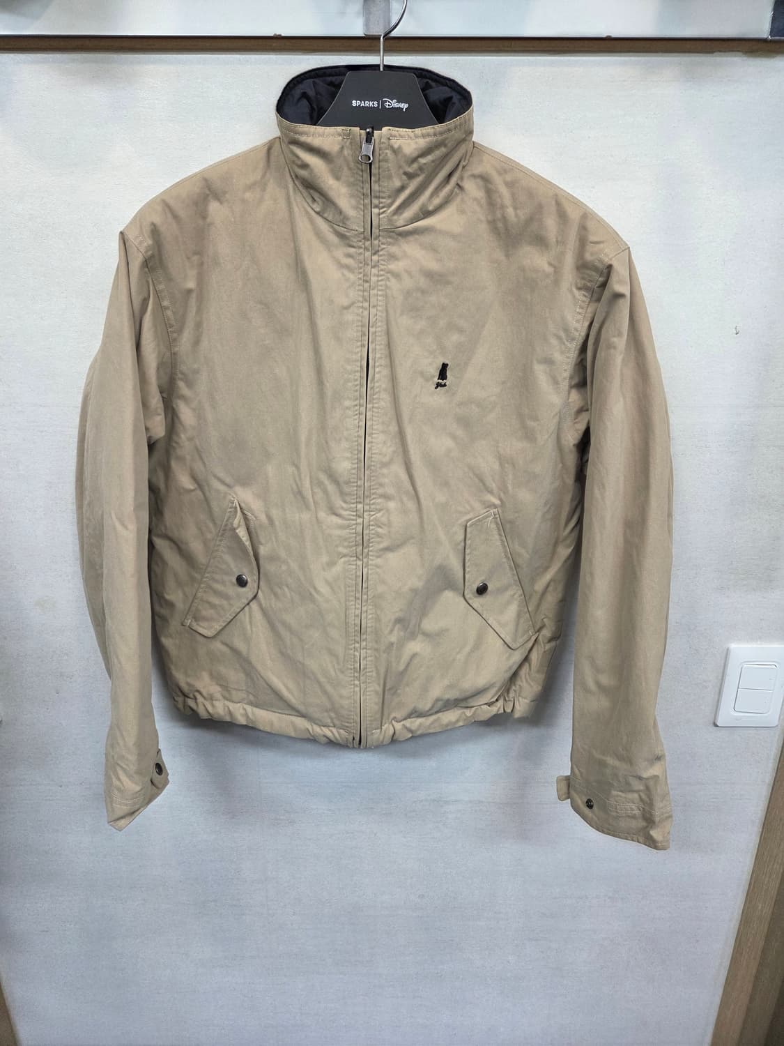 예일 리버시블 퀄팅 해링턴 코튼 자켓 s 상품이미지1