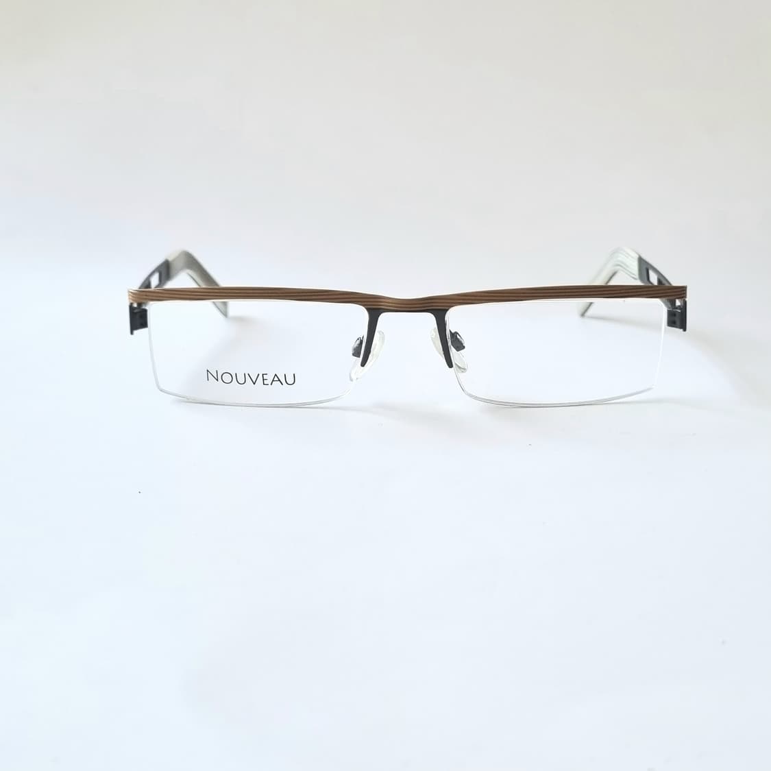 데드스탁 긱시크 유니크한 반무테 안경테  547 상품이미지2