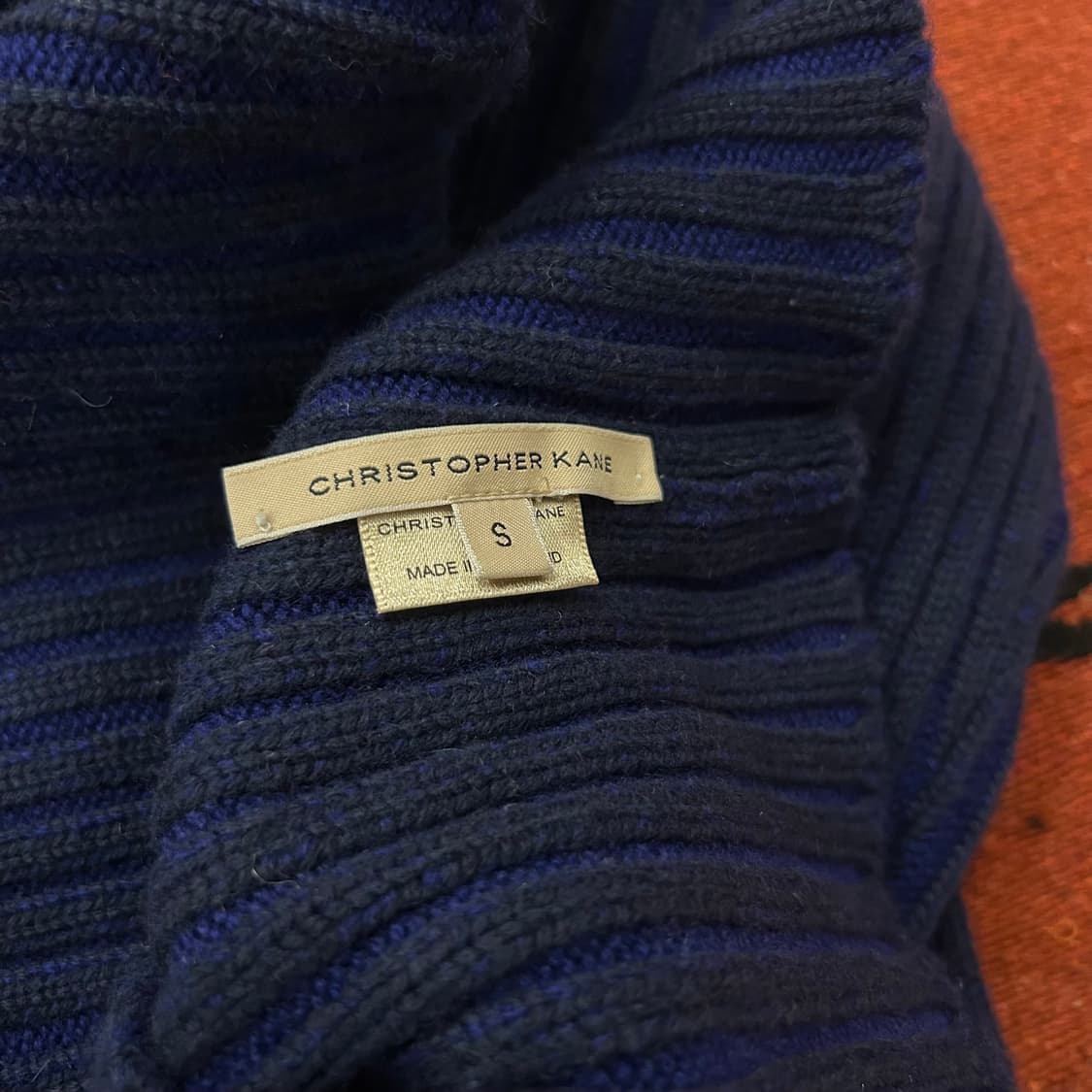 크리스토퍼케인 캐시미어 터틀넥 니트 상품이미지4