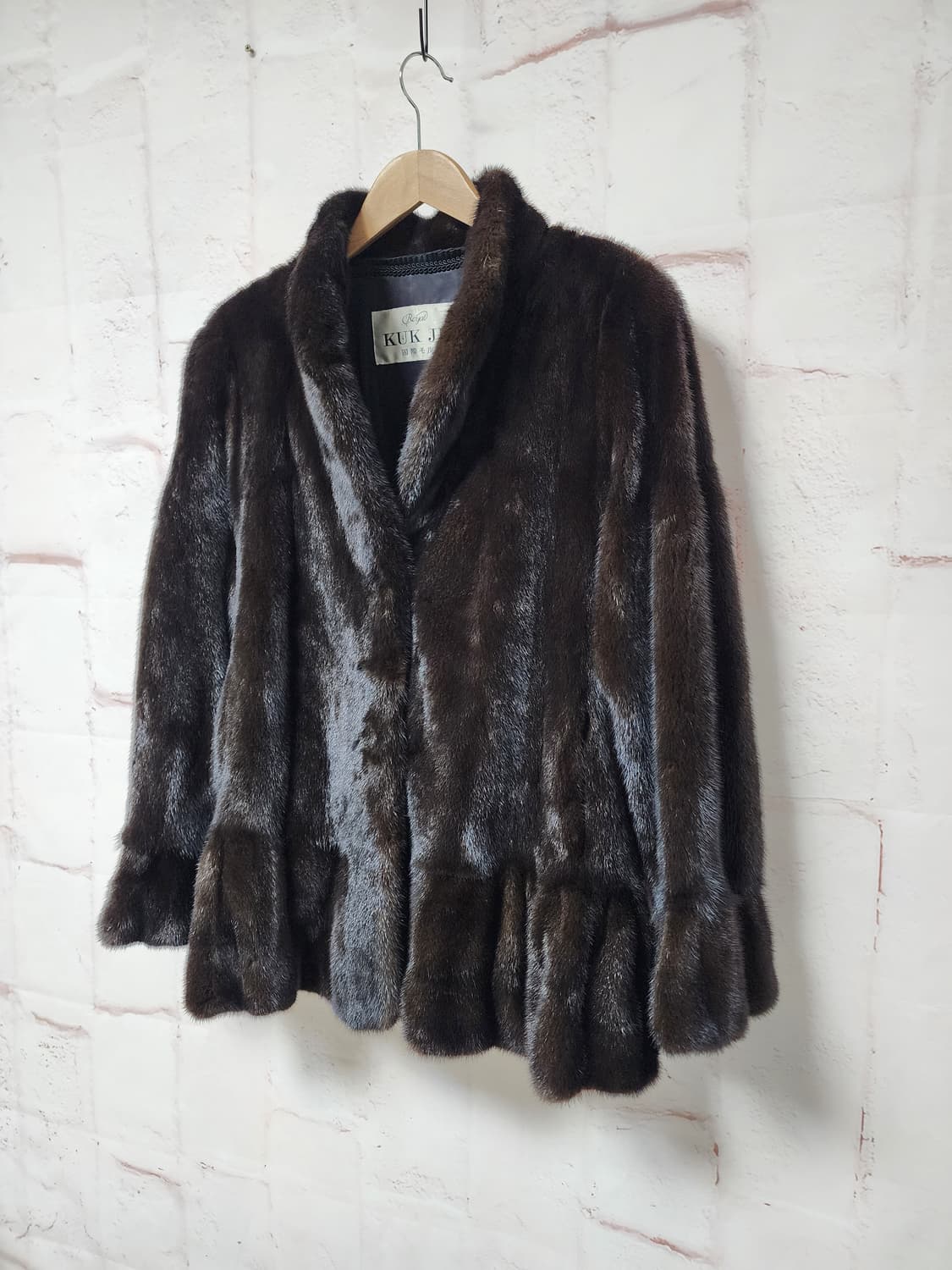 국제 밍크 모피 코트 상품이미지1