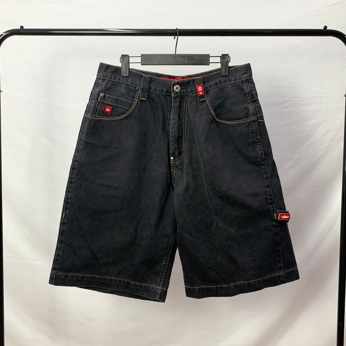 00s jnco 스컬 데님 쇼츠 상품이미지5