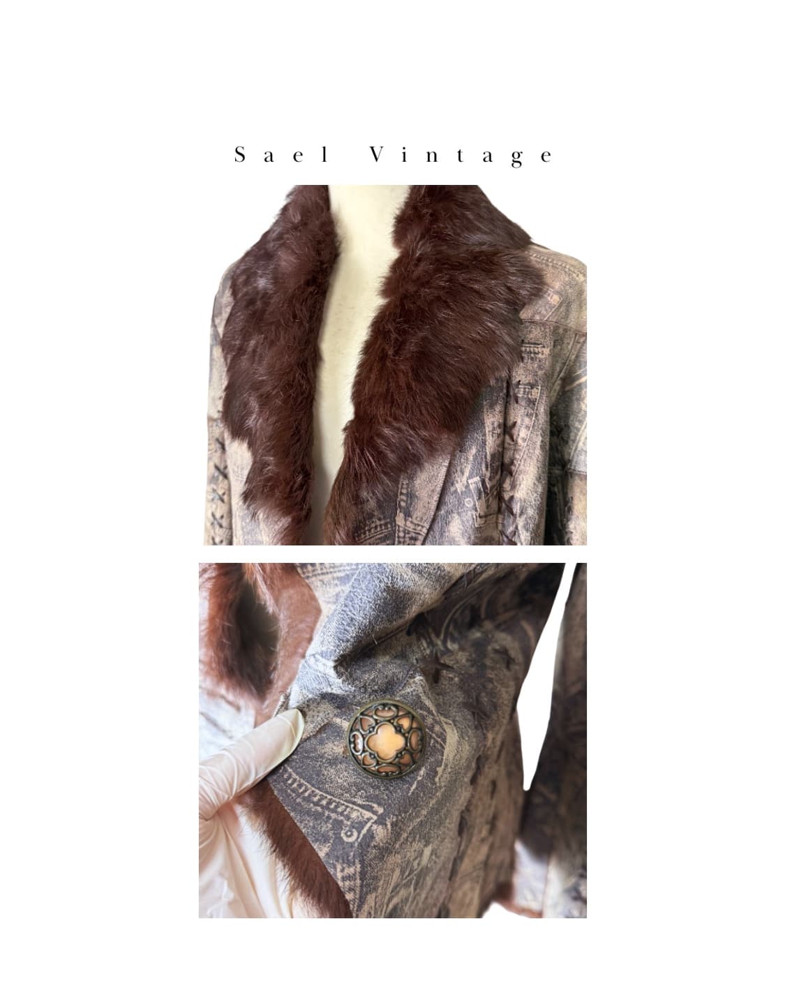 발레리나 래빗 퍼 자켓 상품이미지5