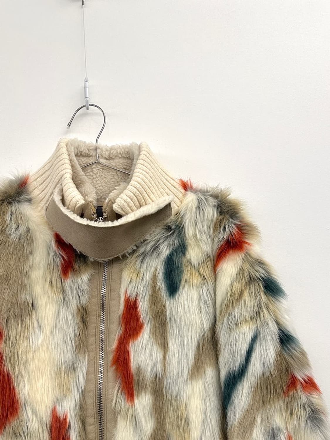 JUCY JUDY brush touch fur suede jacket  상품이미지4