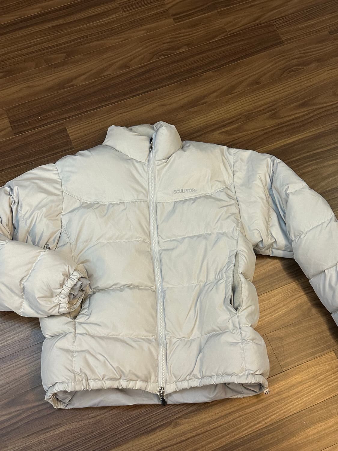 SCULPTOR 숏패딩 L 아이보리 상품이미지1