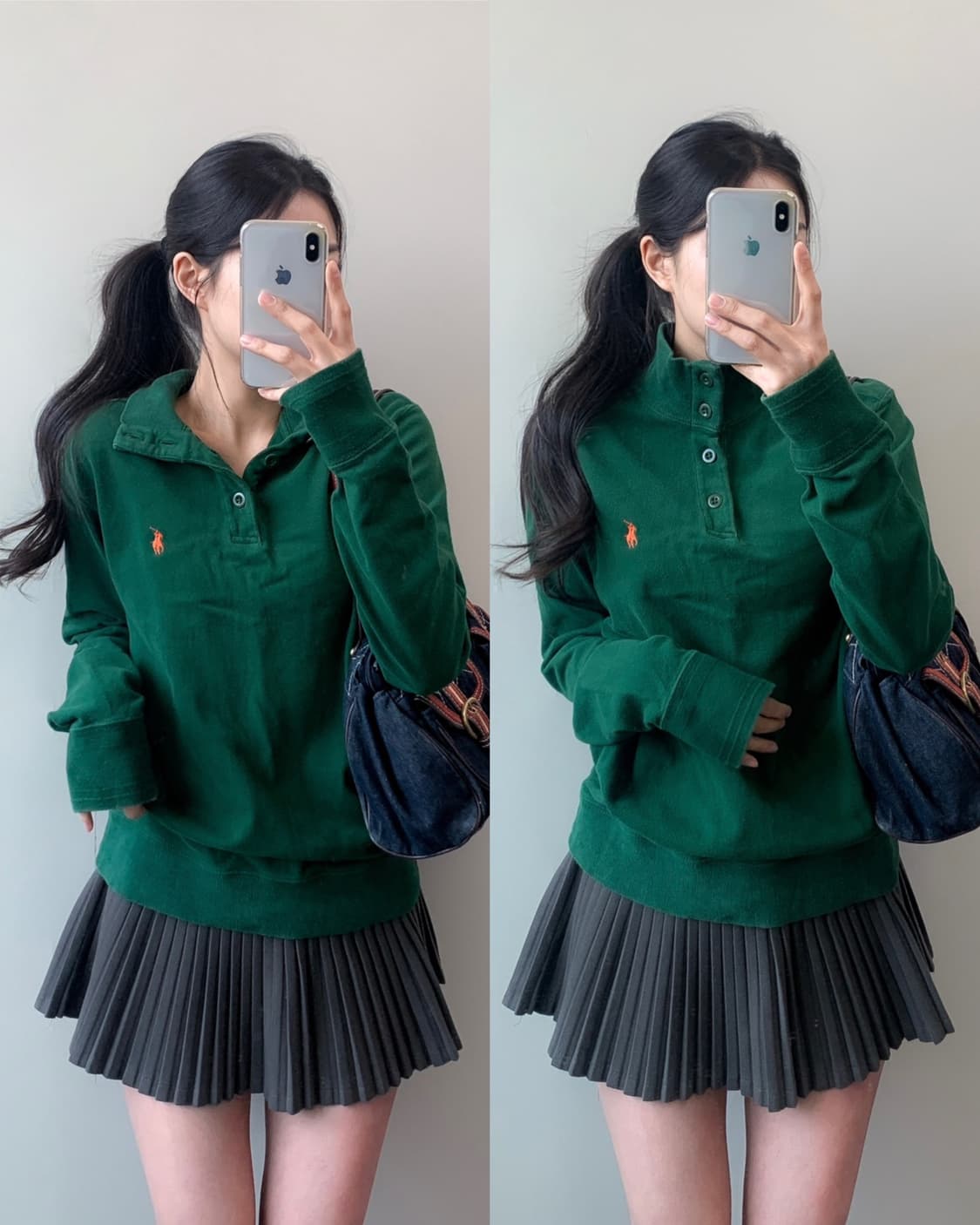 폴로 카라넥 니트 상품이미지1