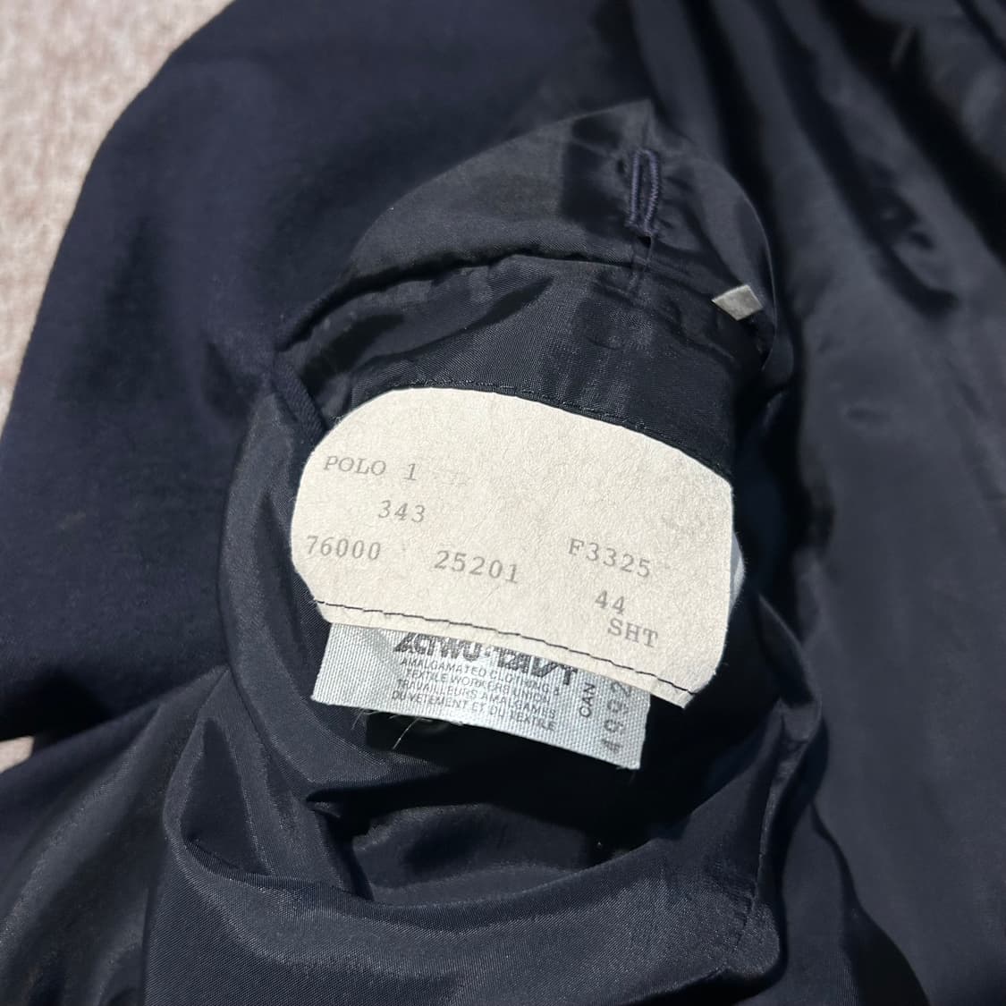 L) 폴로 랄프로렌 금장 버튼 울 블레이저 자켓 상품이미지10