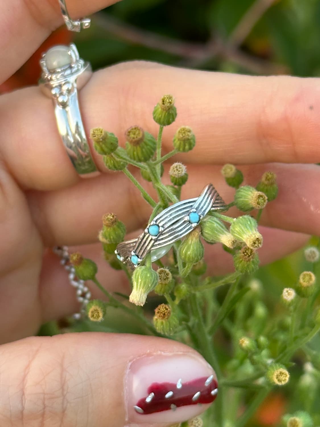 Wave of Turquoise 925Silver Ring 상품이미지1