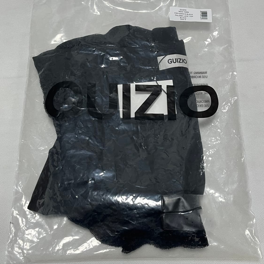 [S]귀조 25ss PALOMA 레이스 슬리브리스 탑 상품이미지3