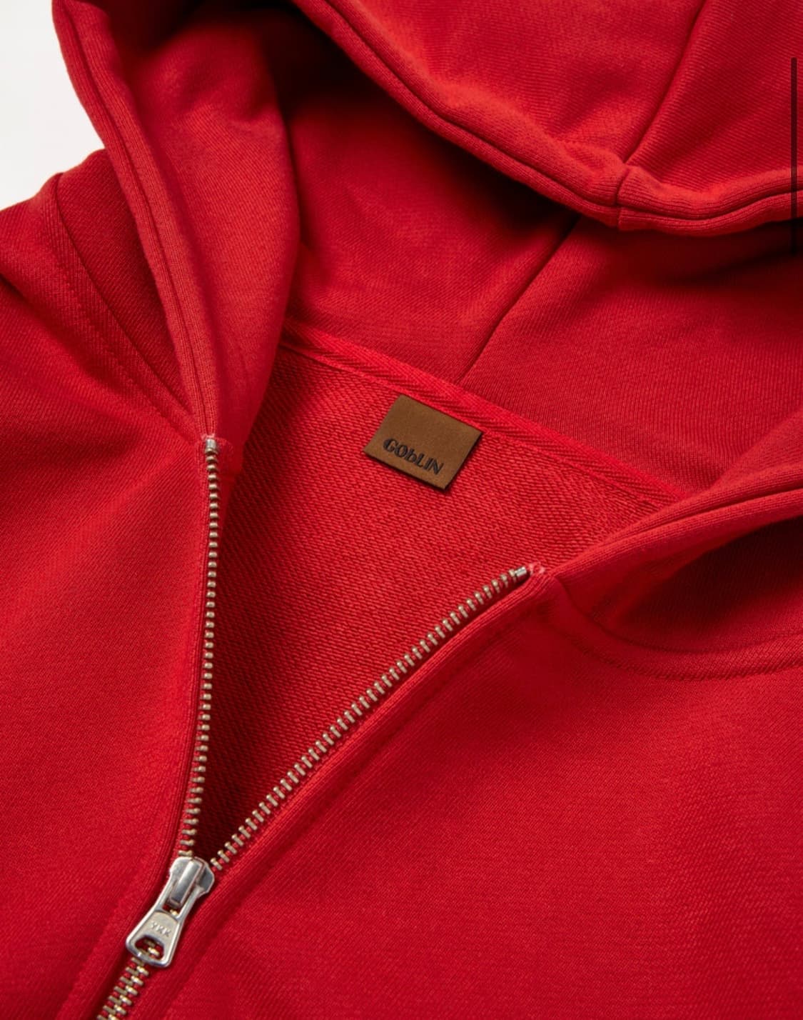 Boyfriend Hoodie Zip-Up(Red) 상품이미지2