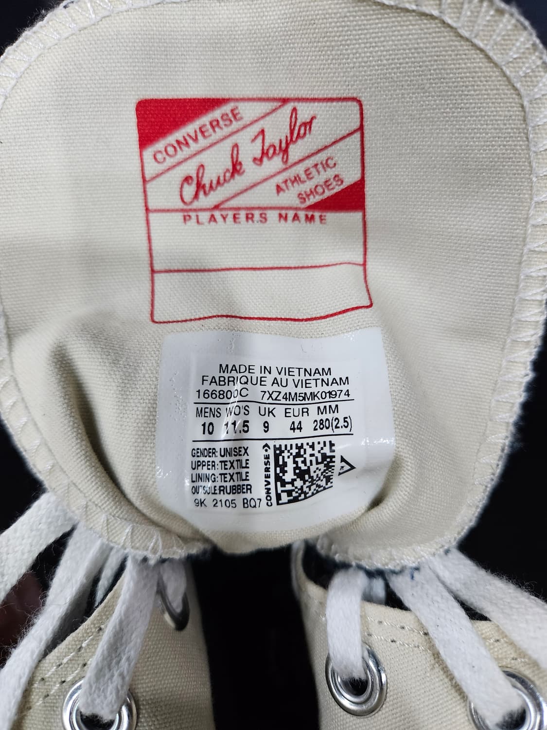 컨버스 런스타 하이크 하이 블랙 남성 275 하이탑 상품이미지10