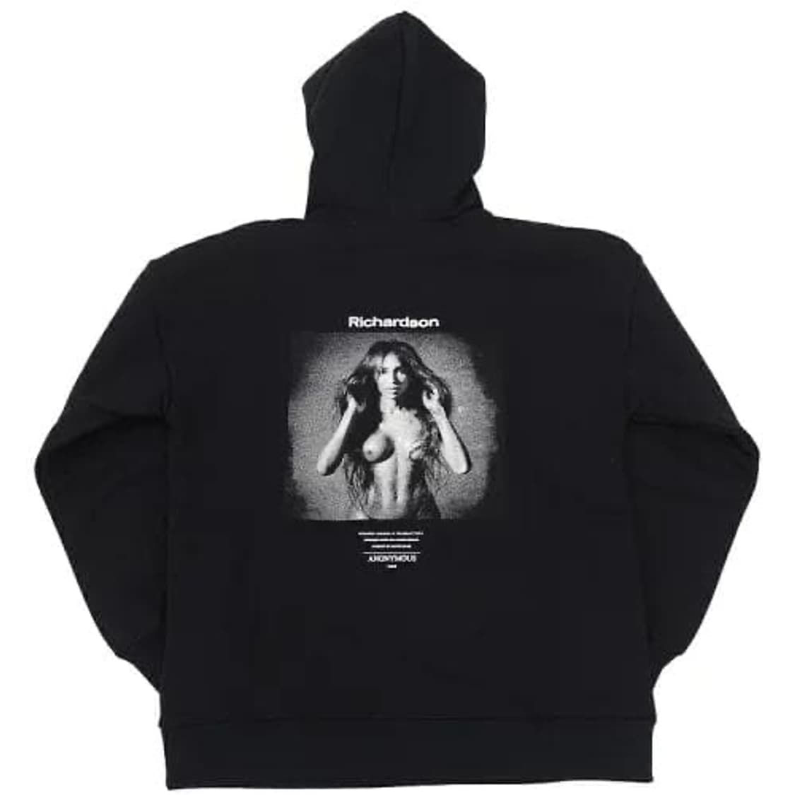 리차드슨 x 어나니머스 클럽 A10 도미니큐 실버 후드 블랙 상품이미지2