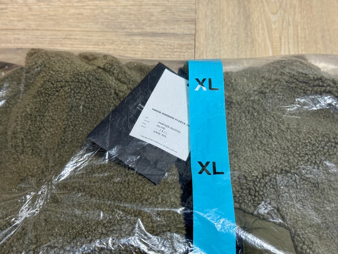 모이프 하이커 후디드 플리스 올리브 3사이즈 상품이미지9