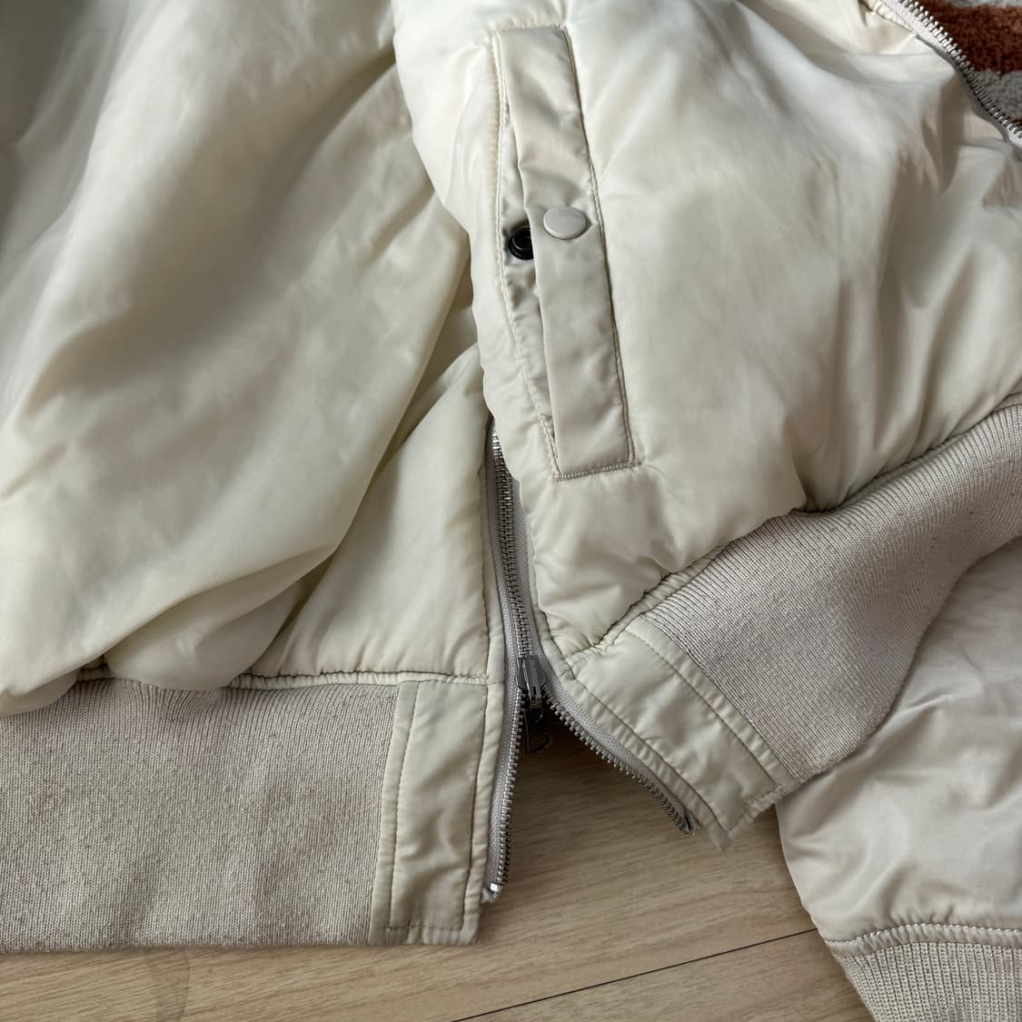 알파인더스트리 MA1 아이보리 M 상품이미지7