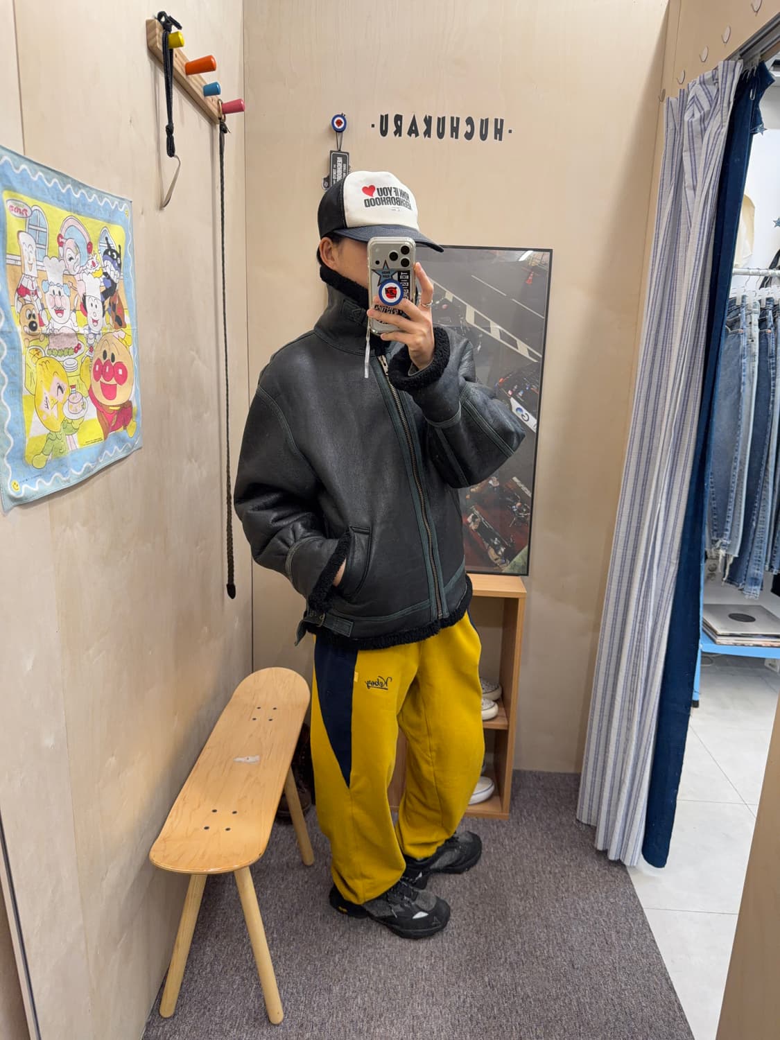 B-3 type sheep skin jacket 상품이미지2