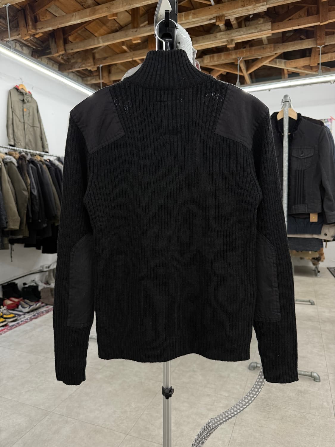 houston 코만도 니트집업 상품이미지3