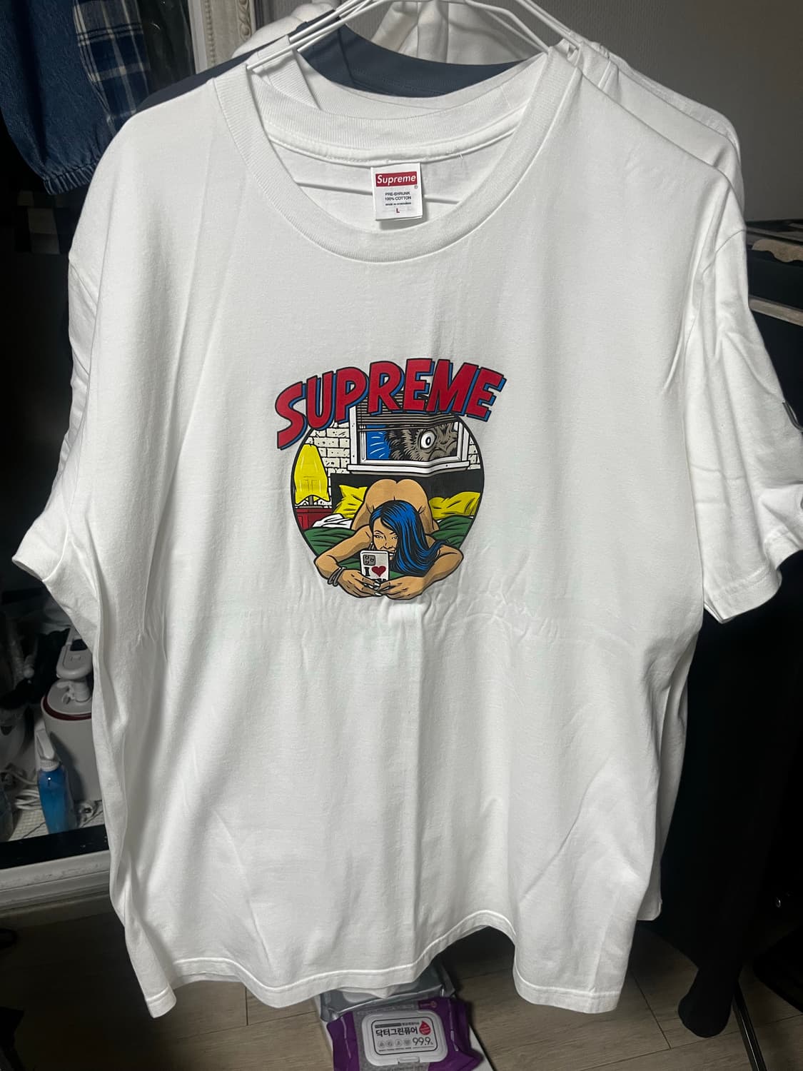 슈프림 배드룸 반팔티 L 상품이미지1