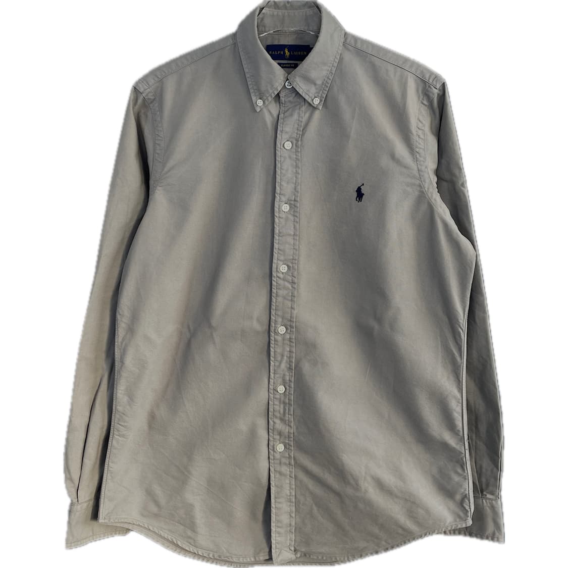 [S] 폴로 랄프로렌 가먼트다이 자수로고 옥스포드 셔츠 QR인증 상품이미지1
