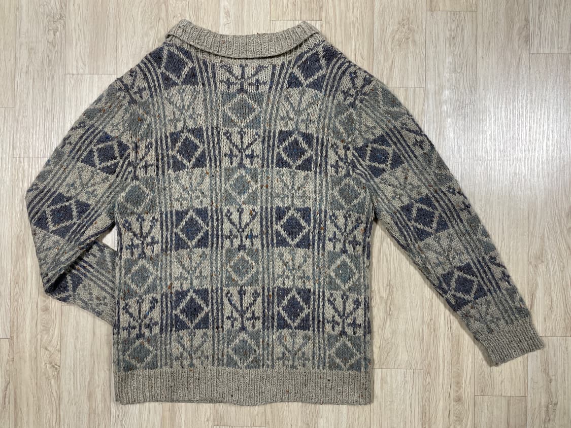 105~110) 80's 울리치 나바호 숄카라 가디건 상품이미지2