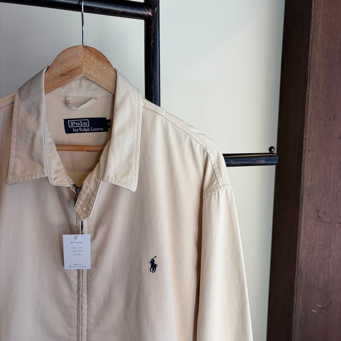 15449 - 폴로 랄프로렌 아이보리 블루종 자켓 상품이미지3