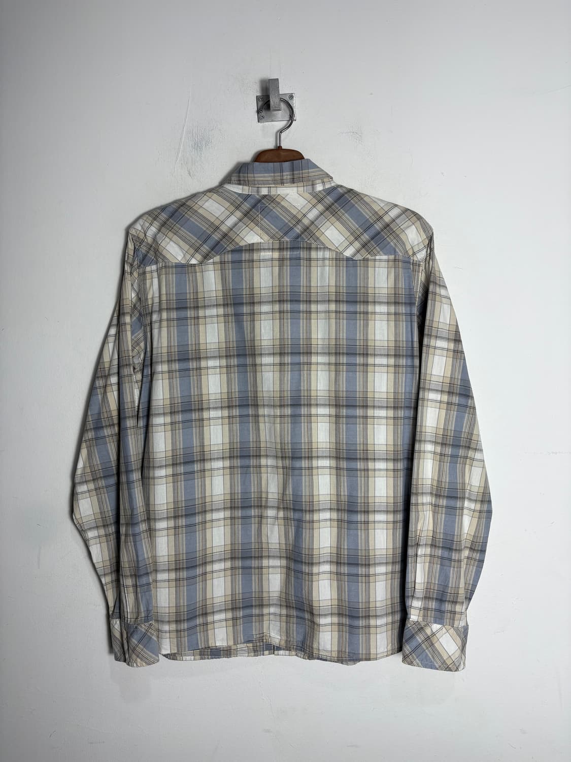 리바이스 화이트 탭 웨스턴 체크 셔츠 상품이미지8