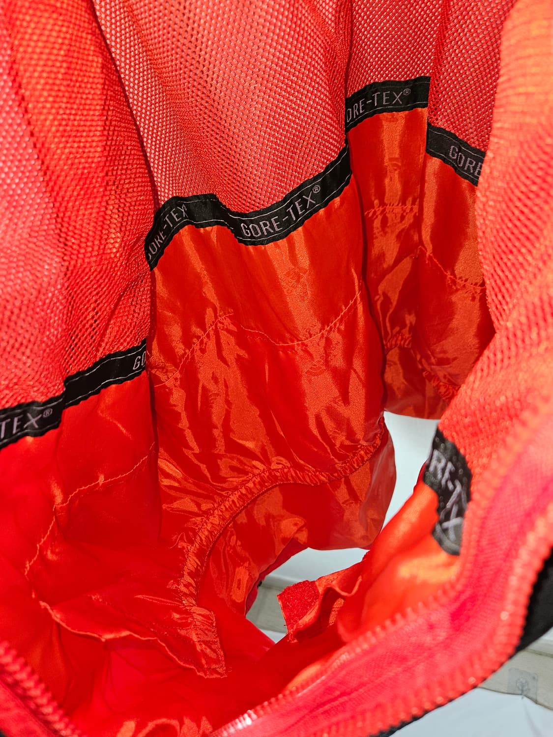 노스페이스 고어텍스 써밋시리즈 바람막이 자켓 헤비폴리 올드스쿨 XL 상품이미지5