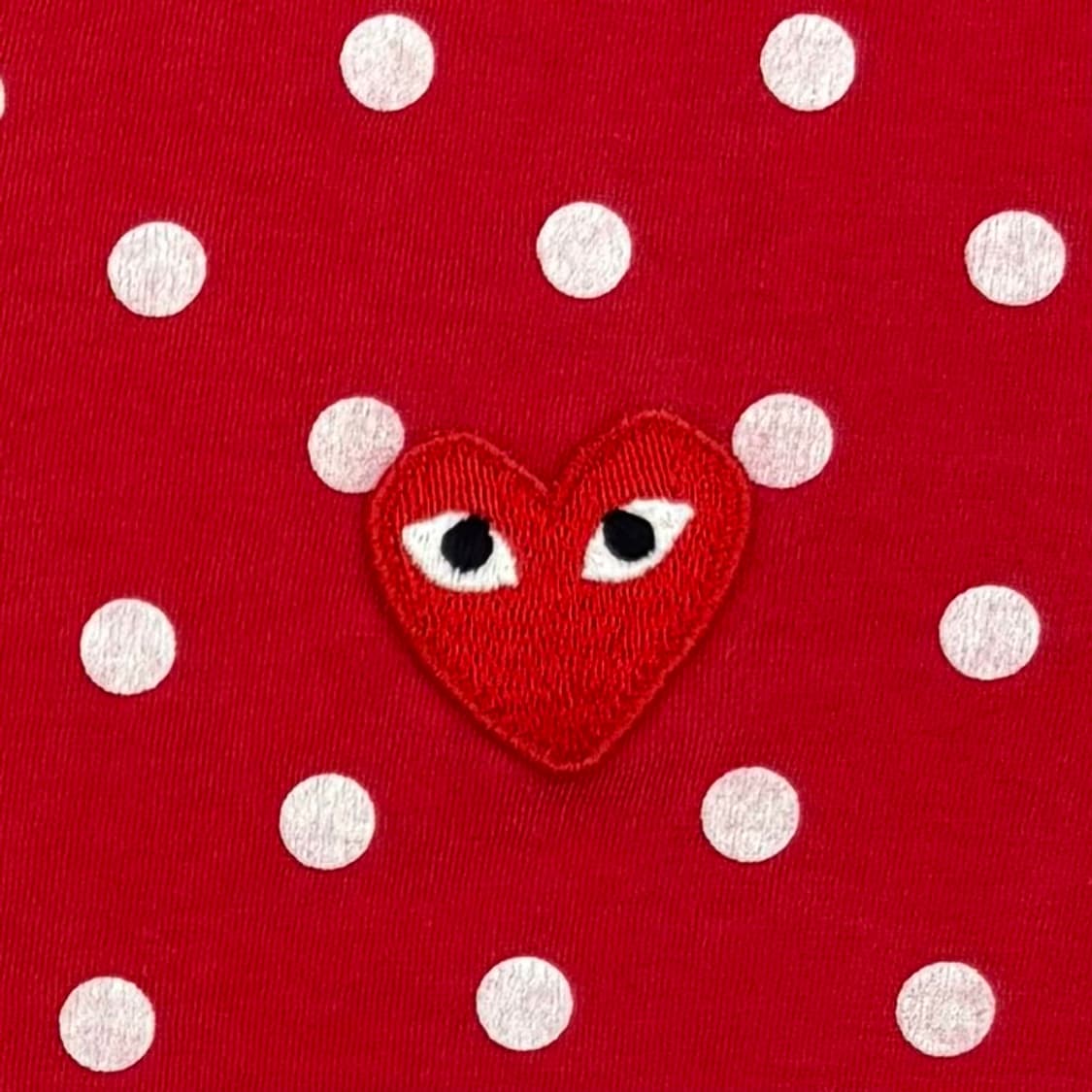 꼼데가르송 폴카 도트 롱슬리브 상품이미지4